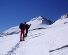 Ascensión con esquís de travesía al Aneto. 3404 m.