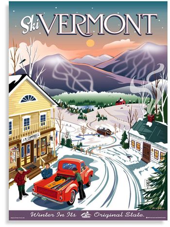 Poster Vermont