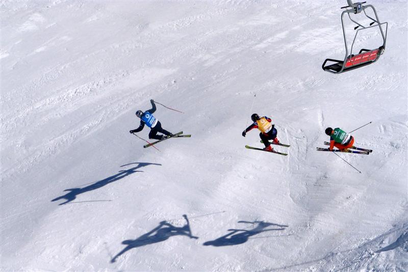 esquí-cross, una de las pruebas realizadas la pasada temporada