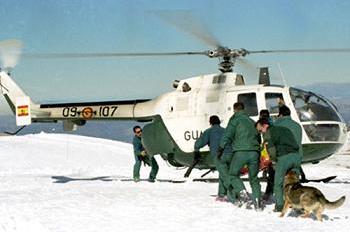 Rescatados seis montañeros por la Guardia Civil