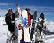 Español Gana Torneo de Snowboard en Valle Nevado
