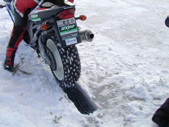 Motos en nieve