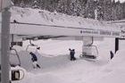 Innovadora manera de captar trabajadores de esquí