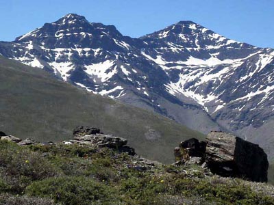 Picos Mulhacén y Alcazaba