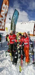 Podium Femenino Ski Cross Series