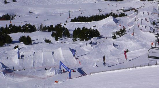 Snowpark de El tarter