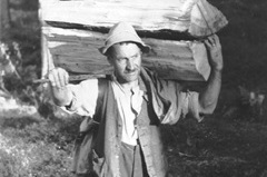 Eduard Gertsch, el primer pister de Wengen, 1928<br>  <i>Eduard Gertsch, the first ski-patrol on Wengen Pistes, 1928</i>