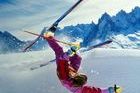 Esquiador temerario, peligro en las pistas