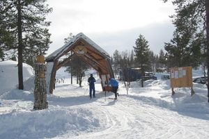 Imagen de Saariselka, en la Laponia de Finlandia