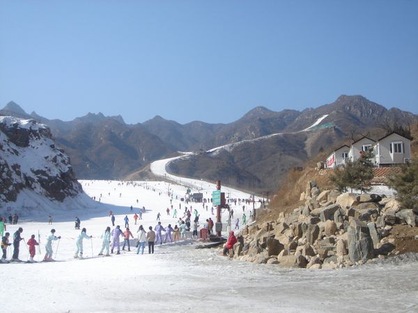 Estacion de esqui en China