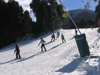 Pistas de la estación de esquí de Masella