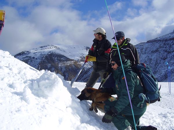Jornadas de rescate en avalanchas en la estación de esquí de Panticosa