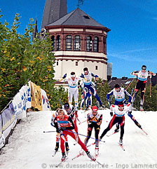 Prueba de Copa de Esqui de Fondo en Dusseldorf