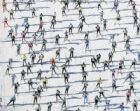 Más de once mil esquiadores al mismo tiempo en Saint Moritz