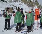 El viento no resta esquiadores al Pirineo Aragonés