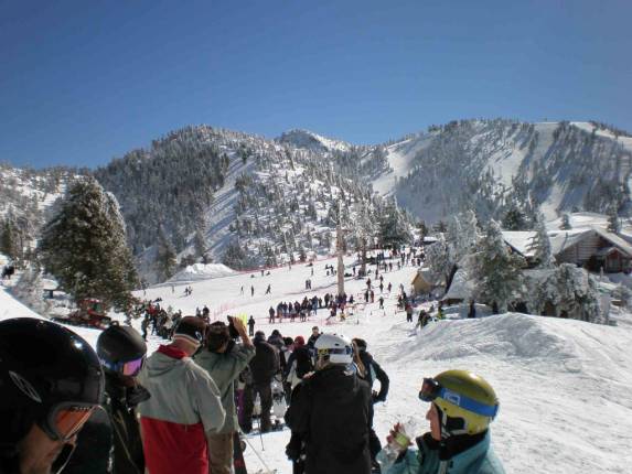 Mount Baldy, esquí a 50 kilómetros de Los Angeles