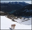 Snowboard de montaña en el paraiso de Estaragne